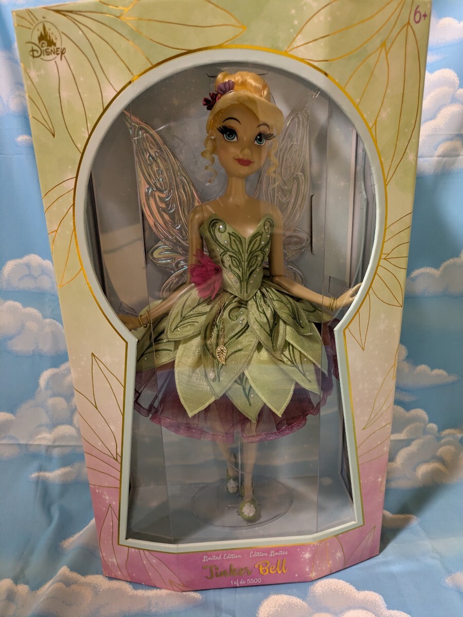 ディズニー ティンカーベルリミテッドエディション ドール 未使用拍卖