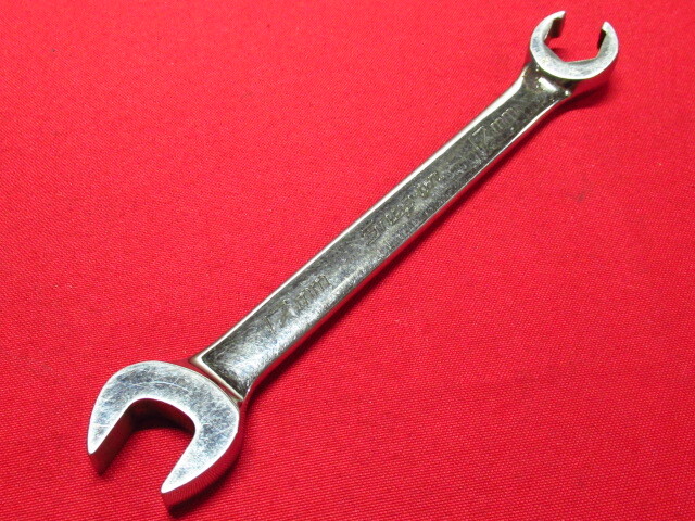 Snap-on スナップオン RXSM17B 17mm フレアナットレンチ オープンエンド 管理7KJ0913M-YP07拍卖