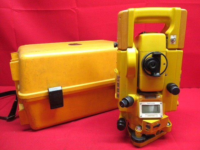 TOPCON トプコン GUPPY GTS-310 グッピー トータルステーション ケース 付き 測量 現状品 管理7KX0916J-A6拍卖