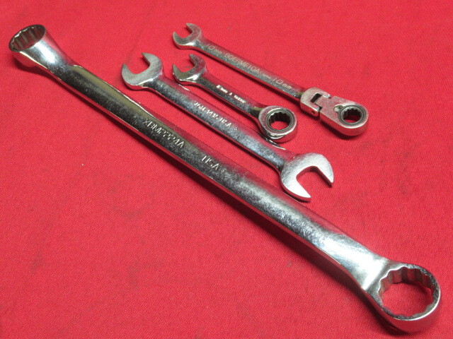 Snap on スナップオン メガネレンチ スパナ など XBM2224A / VOM1415 / OXIRM12 / Blue-Point ブルーポイント BOERMF10A 管理7KX0918G-A1拍卖