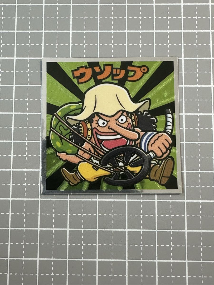 ワンピースマンコレクターシール 新世界編 04 ウソップ シールのみ拍卖