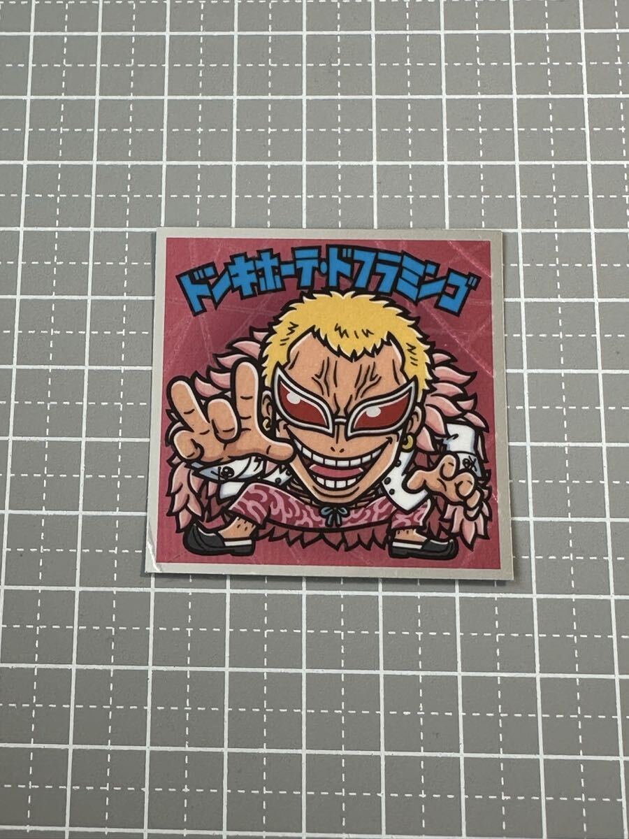 ワンピース ワンピースマンコレクターシール 新世界編 14 ドンキホーテ・ドフラミンゴ シールのみ拍卖