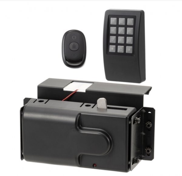 アミュレット 工事がいらない玄関用オートロック錠 セリュールアミュレット センサーキー リモコンキー ドア厚さ50-60mm対応 領収書4429拍卖