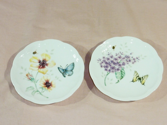 レノックス/LENOX バタフライ メドゥー プレート 2枚拍卖