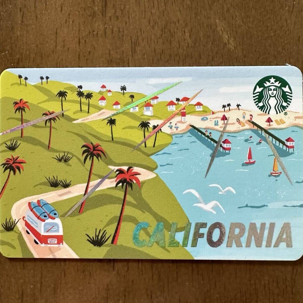 スターバックス スターバックスカード 海外 北米 アメリカ California カリフォルニア スタバカード 海外スタバ レア希少コレクション 新品拍卖