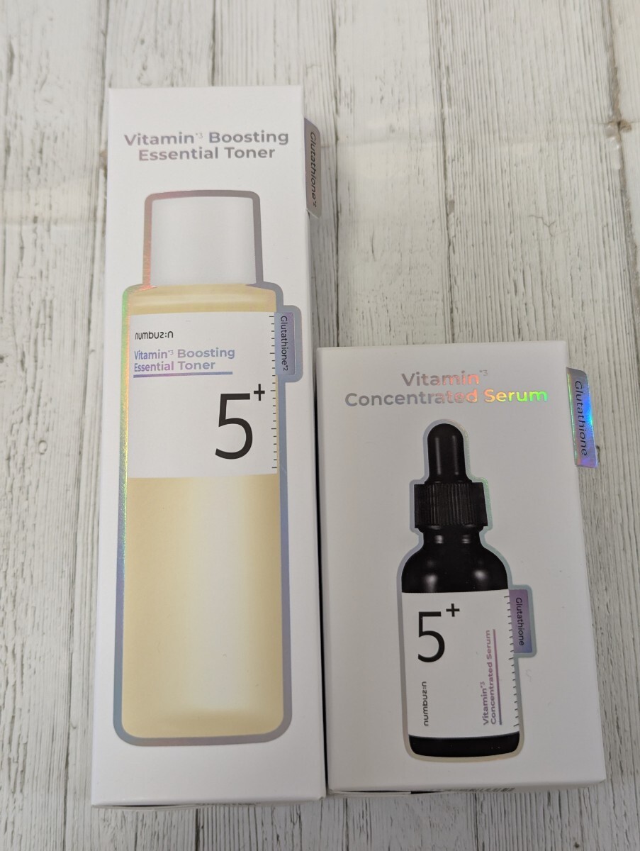 ナンバーズイン 5番 白玉点滴グルタチオンCトナー +美容液 美容液 化粧水拍卖