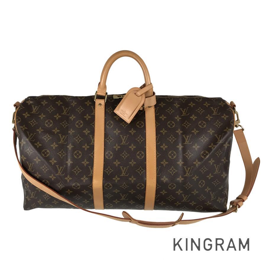 ルイ・ヴィトン モノグラム キーポル バンドリエール 55 M41414 ボストンバッグ te【中古】拍卖