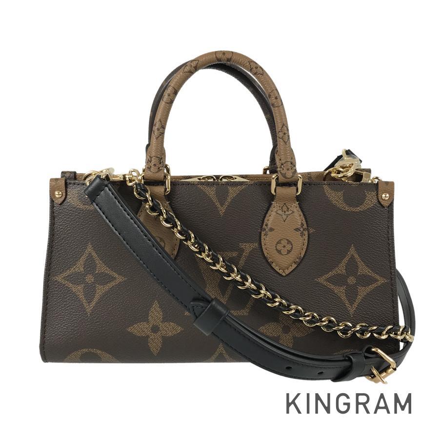 ルイ・ヴィトン モノグラム ジャイアント リバース オンザゴー EW チェーン M14236 ハンドバッグ fta【中古】拍卖