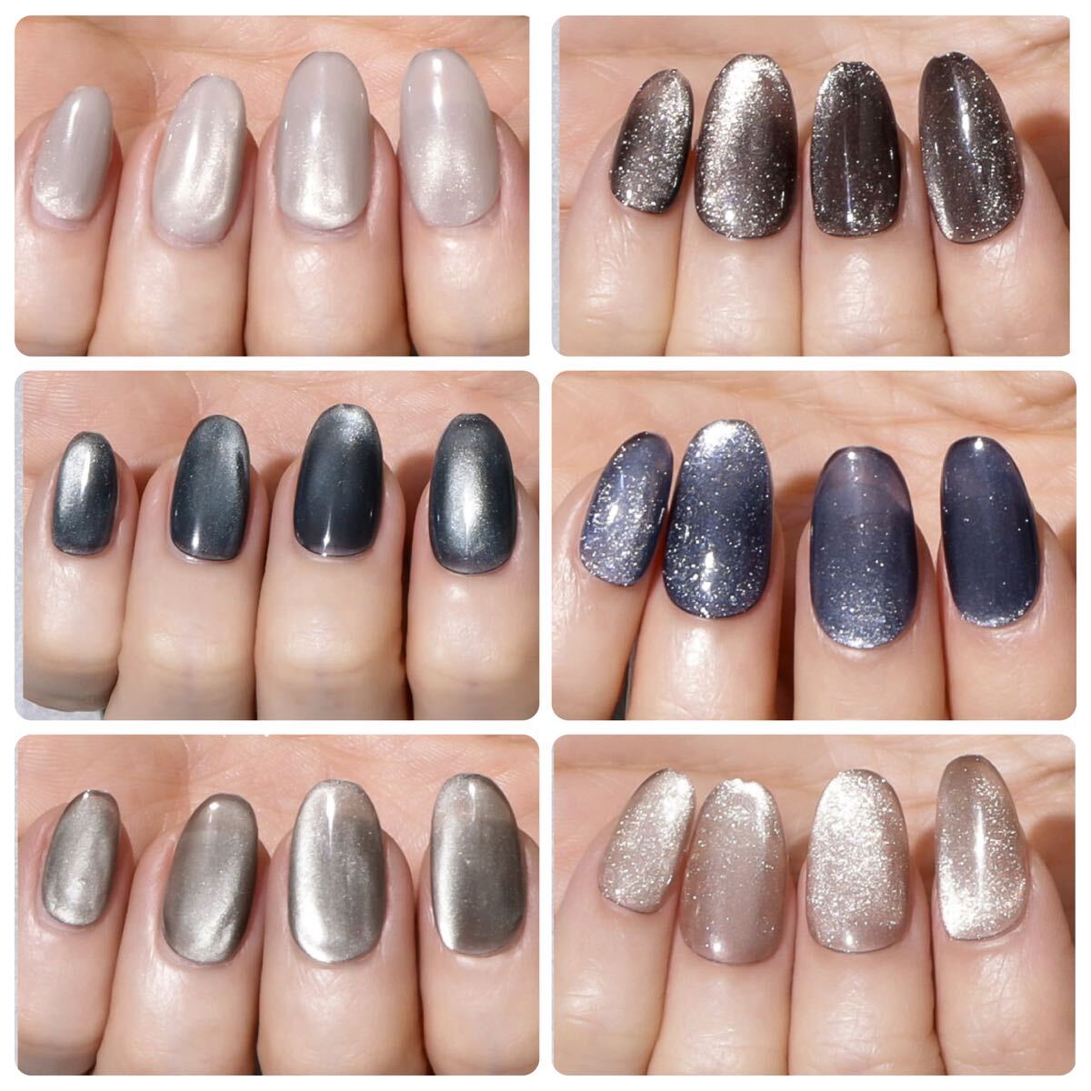 【新品】マグネットスティックネイルジェル6本セット拍卖