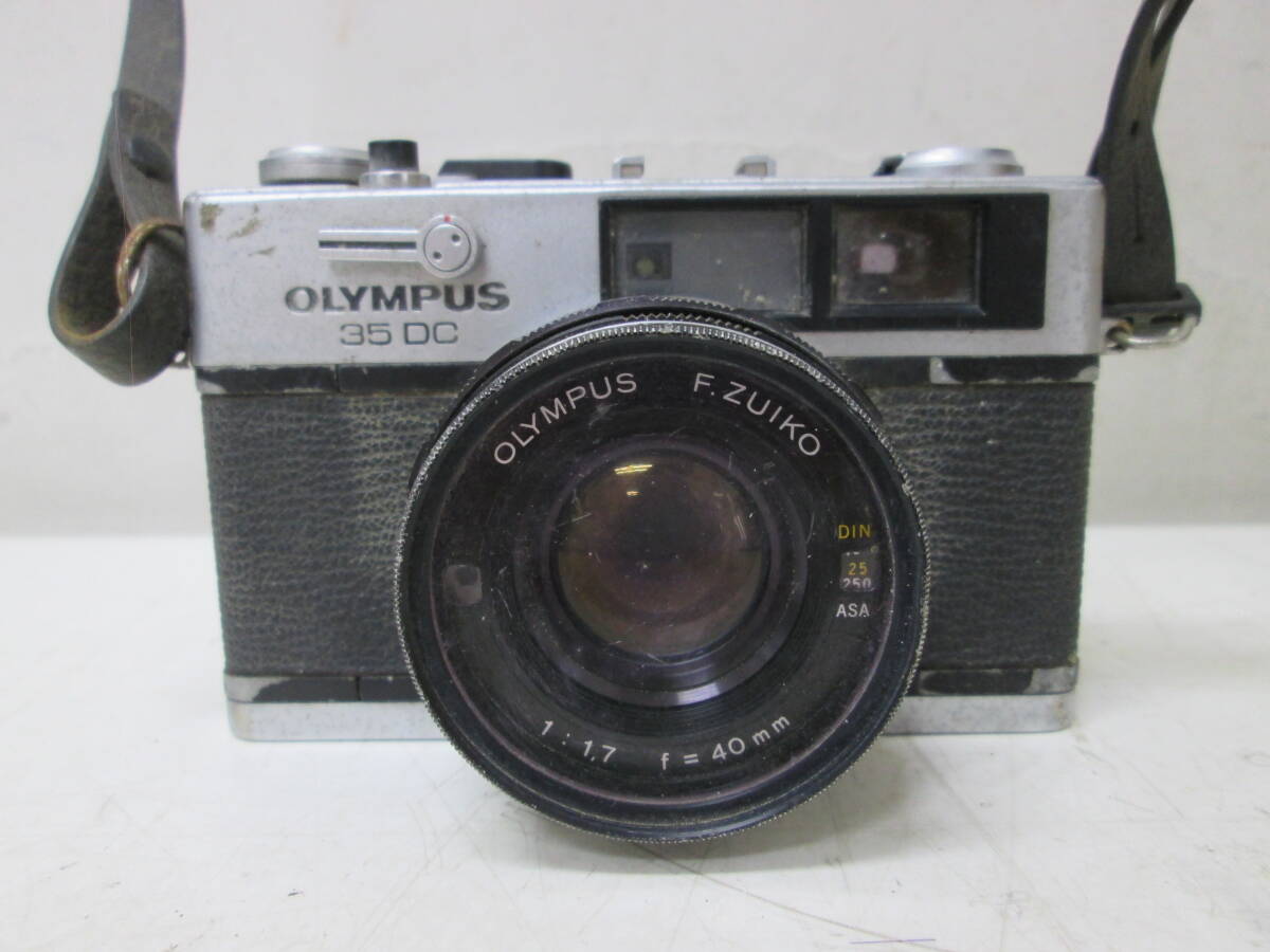 (90)♪オリンパス OLYMPUS 35 DC F.ZUIKO 1:1.7 f=40mm フィルムカメラ 動作未確認 ジャンク品拍卖