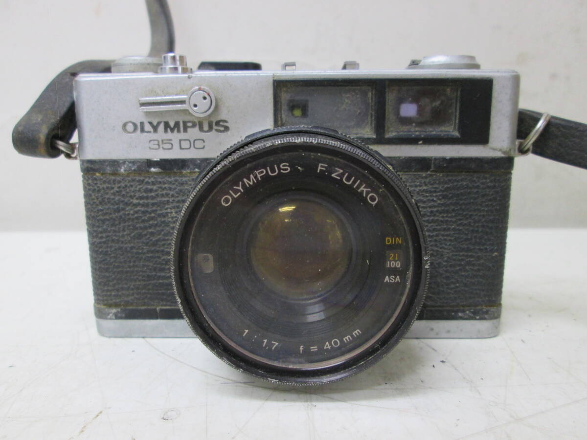 (90)♪オリンパス OLYMPUS 35 DC F.ZUIKO 1:1.7 f=40mm フィルムカメラ 動作未確認 ジャンク品 現状品拍卖