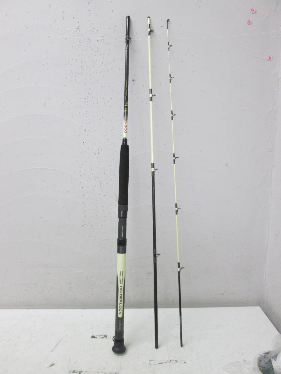(81)♪ DAIWA ダイワ CROSSE CARBO 潮流 30号 300 釣り竿拍卖