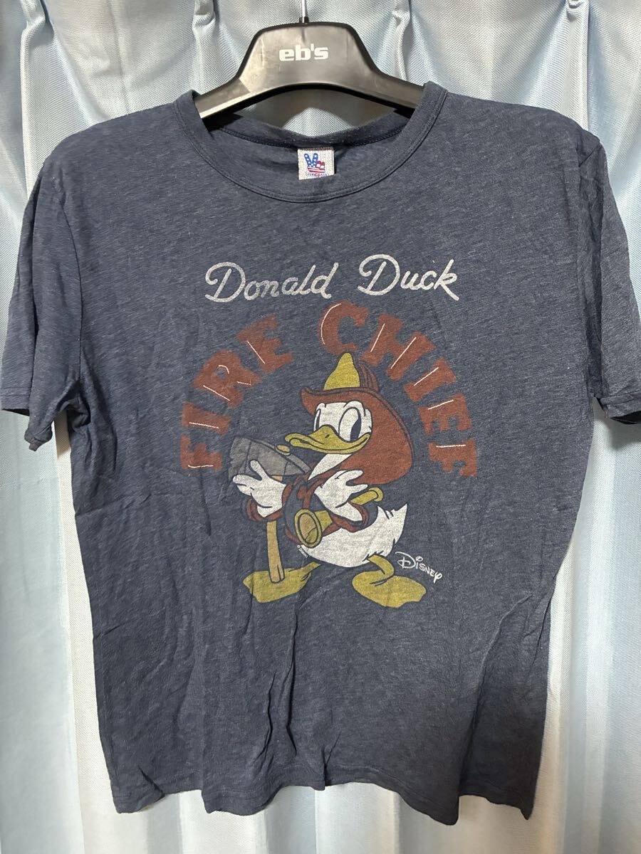 Beams ビームス ドナルドダックTシャツ サイズL拍卖