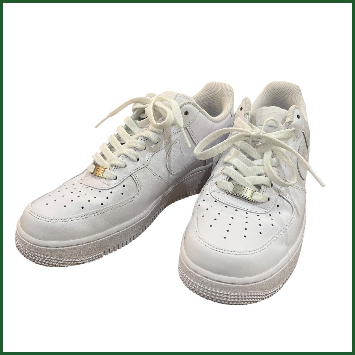 中古●NIKE/ナイキ●AIR FORCE 1 LOW 07 エアフォース1 ロー07 CW2288-111 スニーカー 27.5 ホワイト 札幌拍卖