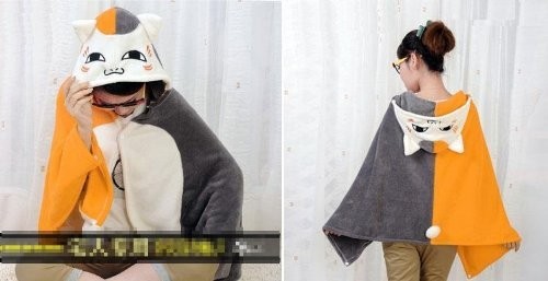 コスプレ 上着 夏目友人帳 ポンチョ パーカー ニャンコ先生 パジャマ スウェット にゃんこ先生拍卖