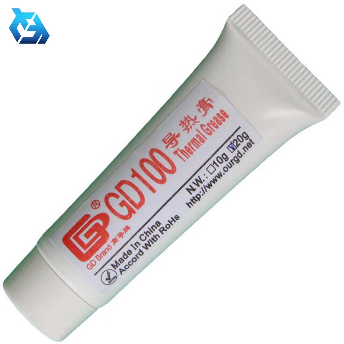 GDブランド 大容量20g GD100 ホワイト CPUグリス シリコングリス 絶縁性タイプ ヒートシンク 高性能 x1 【チューブタイプ】拍卖