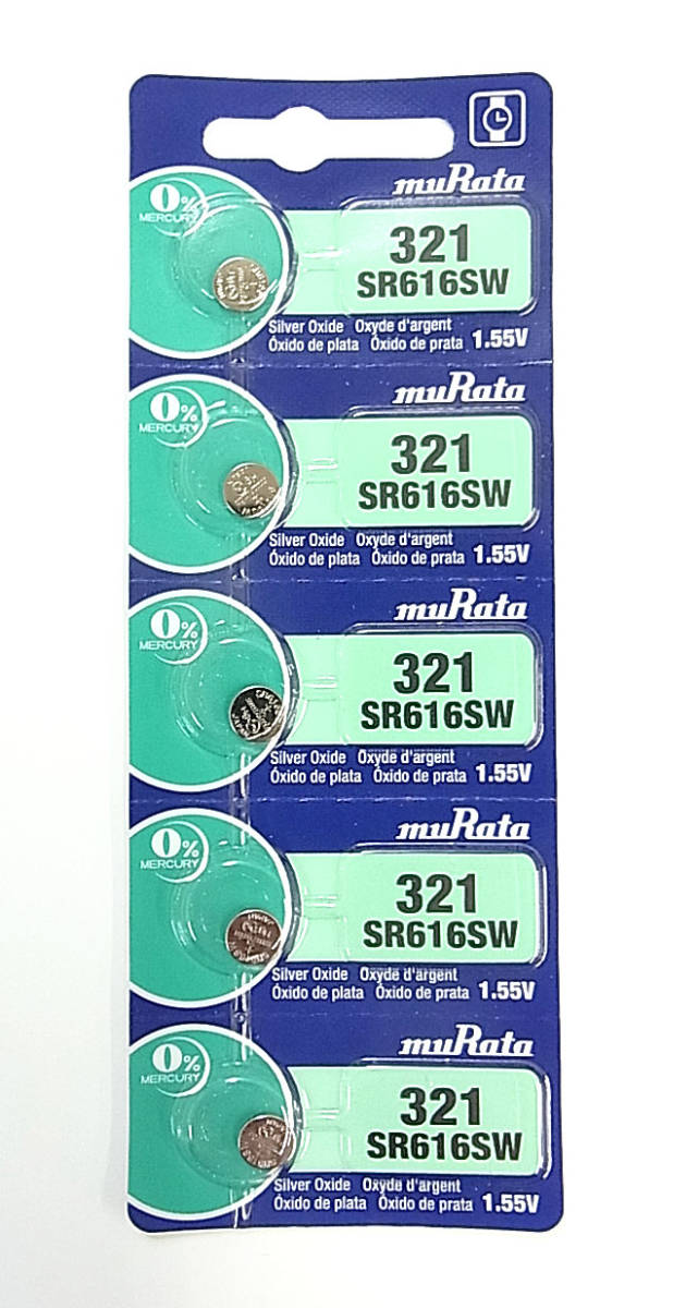 ●安心・信頼の品質●ムラタ(旧ソニー)MURATA(旧SONY) SR616SW(321)×5個$★拍卖