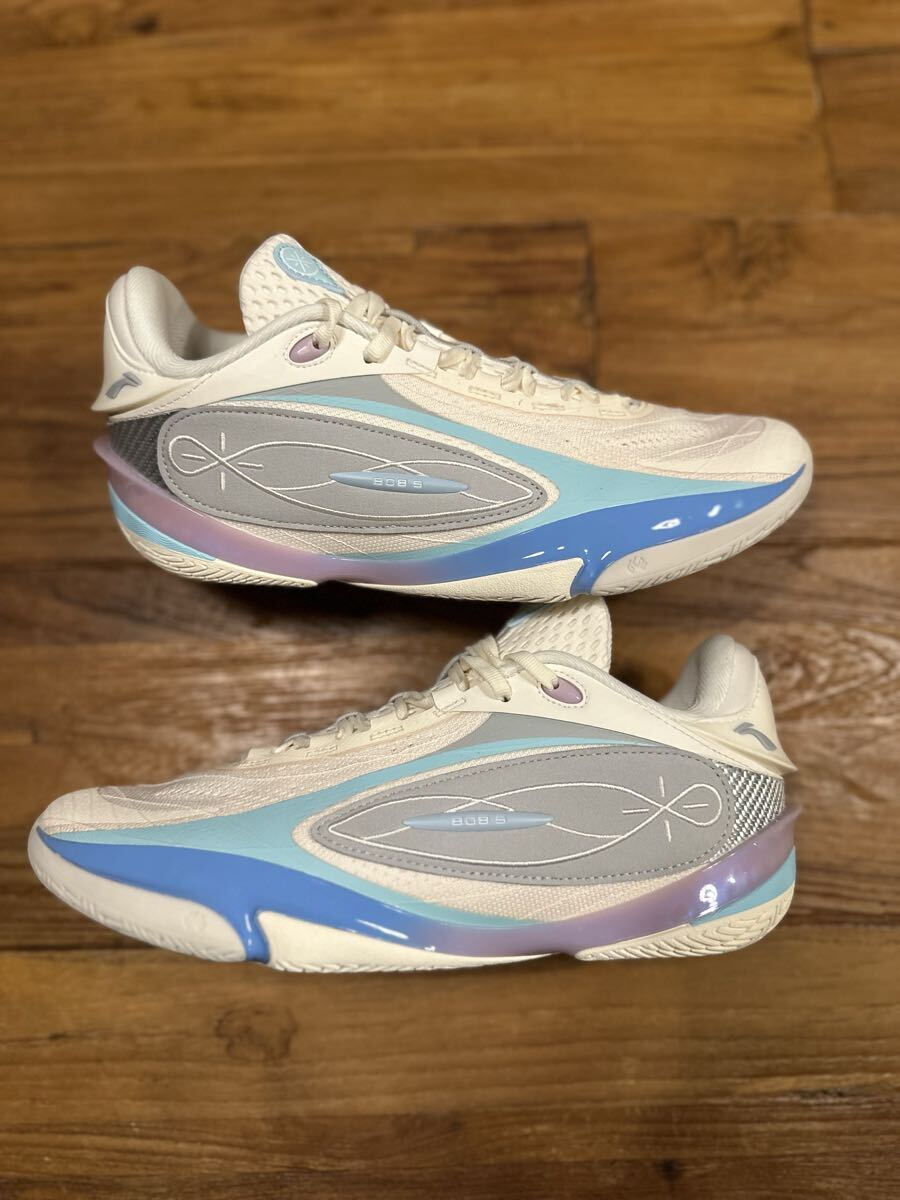 Li-NING リーニン way of wade ウェイオブウェイド Wade 808 5 Ultra 「綿菓子」 バッシュ バスケットボール バスケシューズ コービー拍卖
