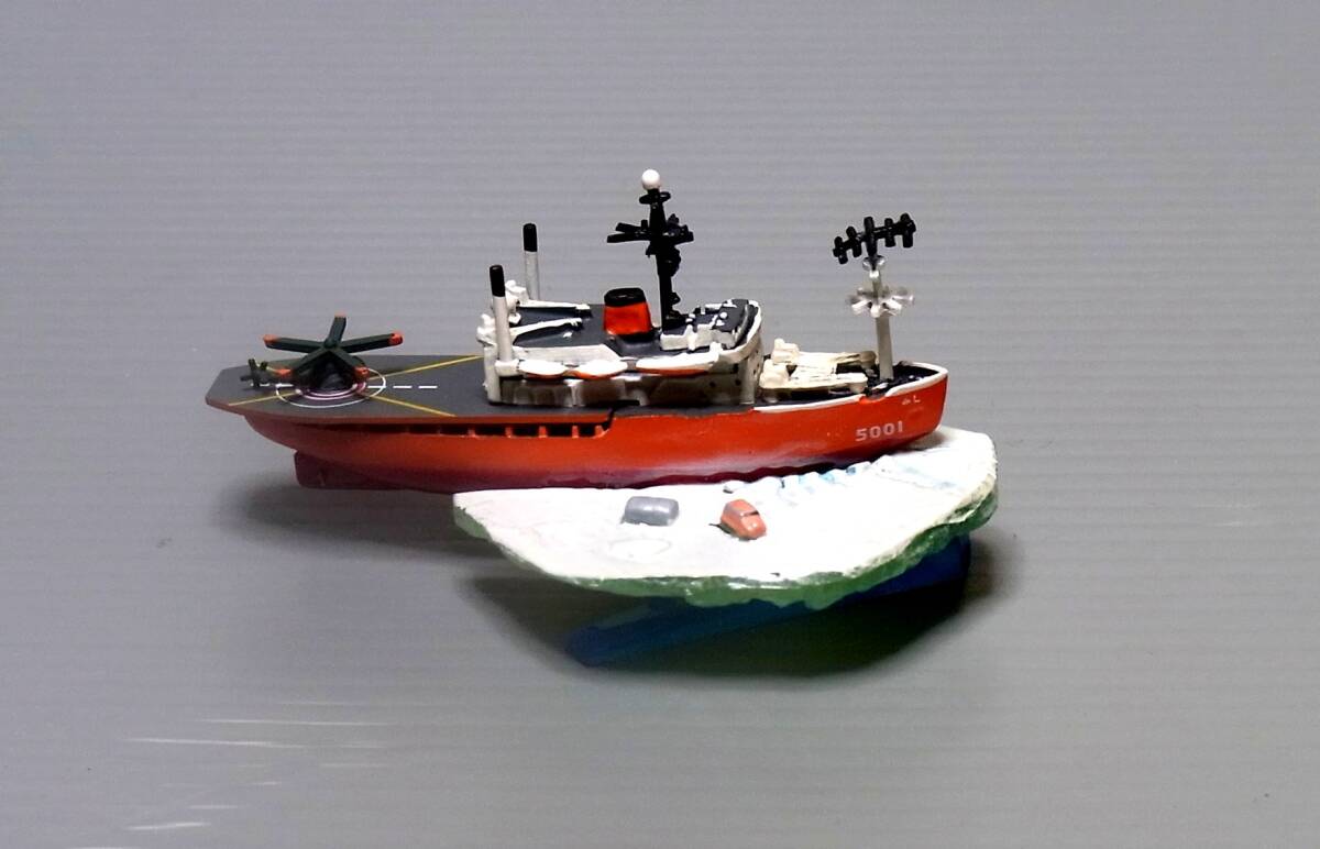 海洋堂製 ミニチュアフィギュア 南極観測船 フジ 拍卖