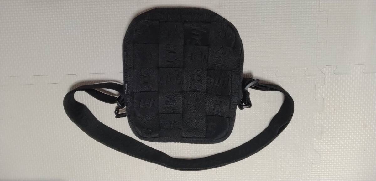 supreme WOVEN shoulder BAG シュプリーム ショルダー バッグ 黒 短時間数日使用 美品拍卖
