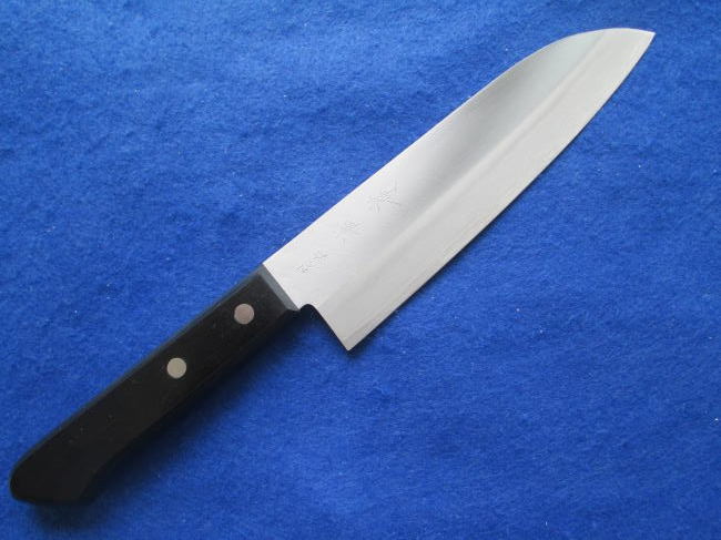 切れ味抜群「兼景」V金1号割込三徳包丁拍卖