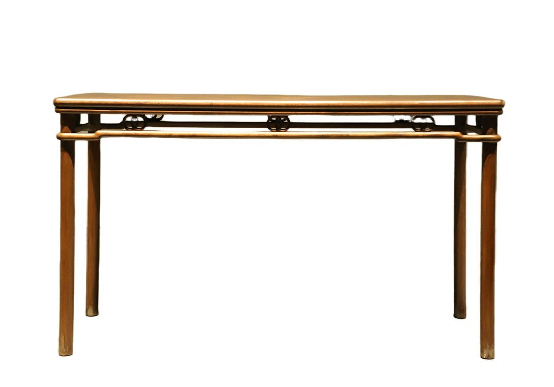 ▼渡鶴羽▼A543清時代 黄花梨大画案 書案 書卓 黄花梨木細密彫 超絶技巧 高手すり 旧蔵家具 珍品旧蔵 古家具拍卖