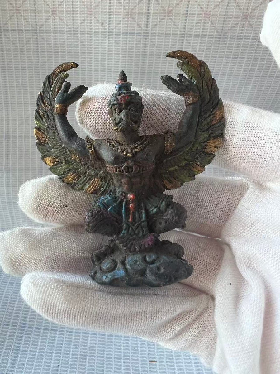 ▼渡鶴羽▼K008清時代 仏教古美術 チベット密教 銅製 仏造像 細密彫・超絶技巧 ・仏像 細密造 寺院収蔵品拍卖