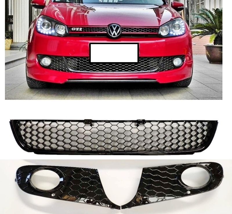 VW GTI ゴルフ6 フォグ グリル セット拍卖