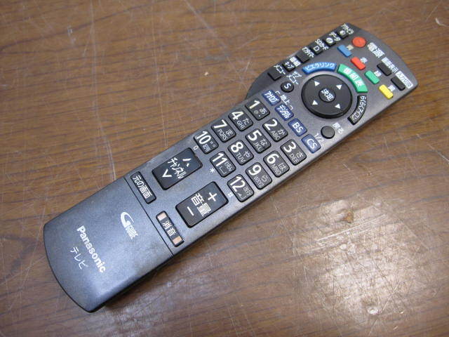 ◆Panasonic パナソニック◆テレビ用リモコン N2QAYB000481 USED品◆菅ーJ拍卖