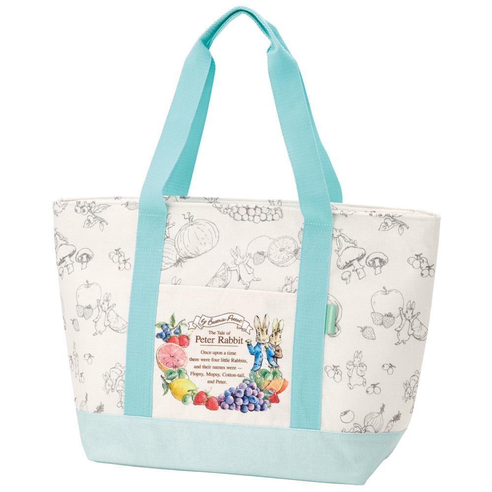 ピーターラビット 麻風トート型保冷ショッピングバッグ スケーター拍卖