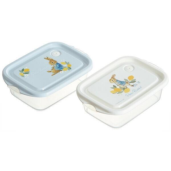 ピーターラビット 抗菌シールボックス500ml 2個入 弁当箱 フードコンテナ シトロン スケーター拍卖