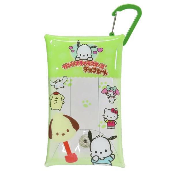 ポチャッコ マルチクリアケース Sサイズ チョコレート ポーチ アクセサリーポーチ拍卖