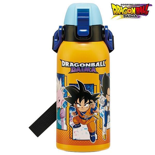 ドラゴンボール 水筒 ステンレスボトル 600ml ショルダーベルト付 保冷 DAIMA 子供 子ども キッズ キャラクター スケーター拍卖