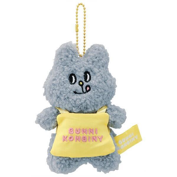 バニーコンビニ ぬいぐるみキーホルダー マメちゃん スケーター拍卖