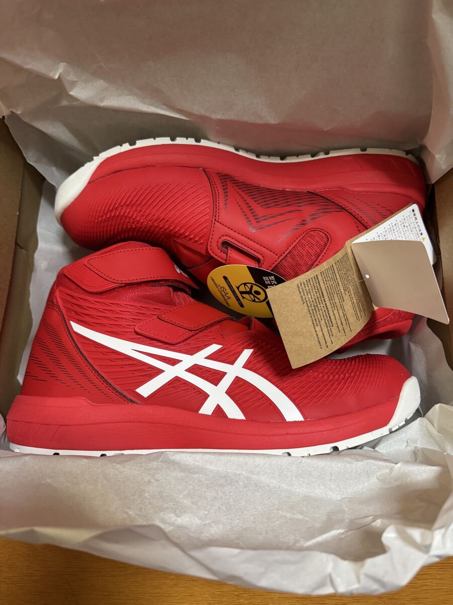 新品未使用!アシックス 安全靴 ウィンジョブCP120 WIDE asics WINJOB CP120 プロスニーカー拍卖