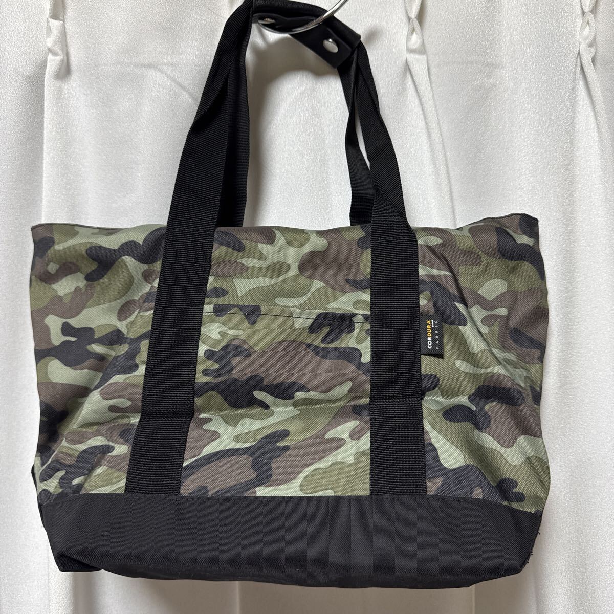 美品 超軽量 ニコアンド カモフラ ナイロン トートバッグ ち拍卖