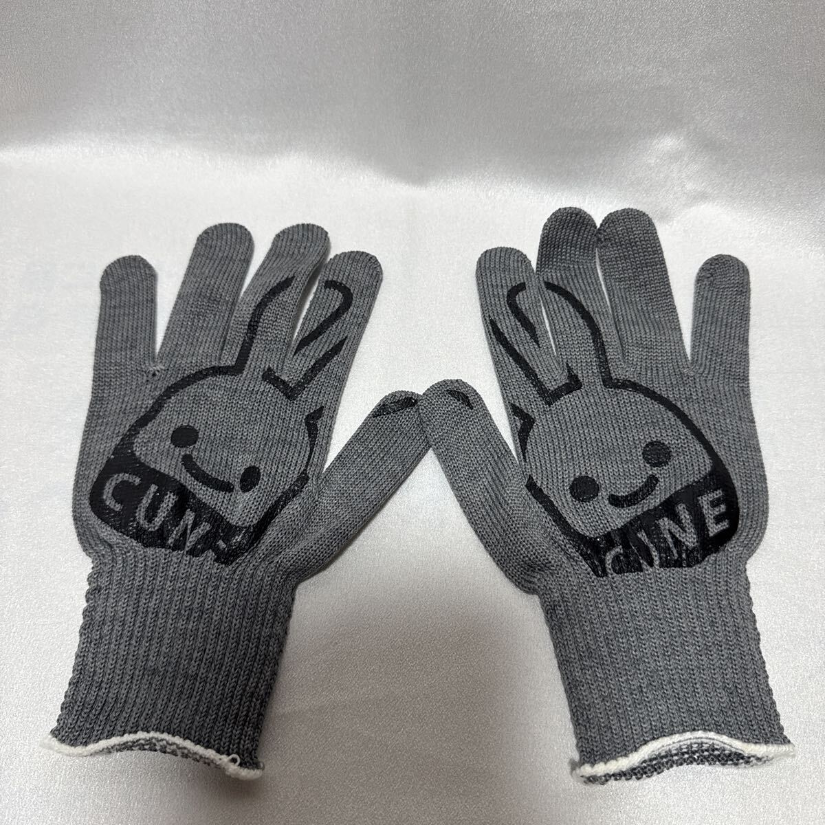 新品 レア CUNE キューン 軍手 うさぎ 手袋 グローブ 拍卖
