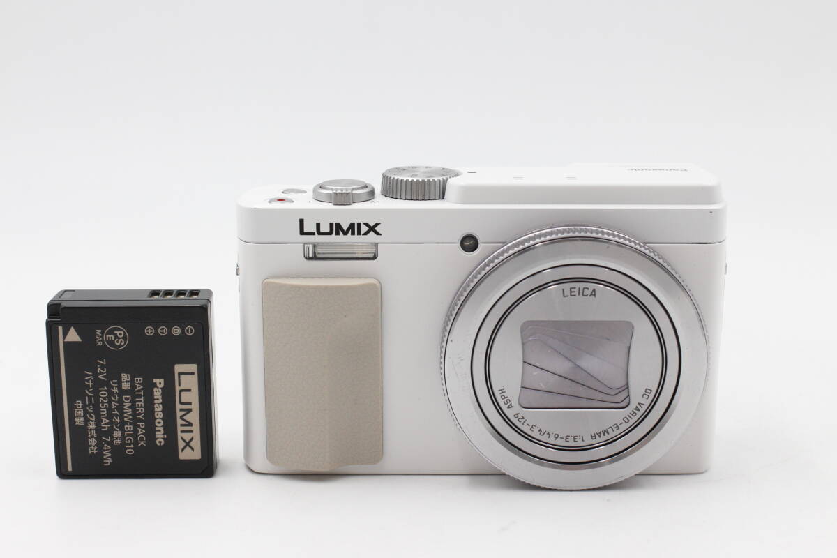 人気モデル☆Panasonic LUMIX DC-TZ95 ホワイト 4K パナソニック ルミックス コンパクトデジタルカメラ ###14321拍卖