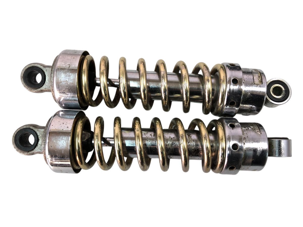 限定車 レブル250 SP スペシャル MC13 リアサスペンション 取付ピッチ250mm ゴールドメッキ スプリング(中古)2753-M5824拍卖