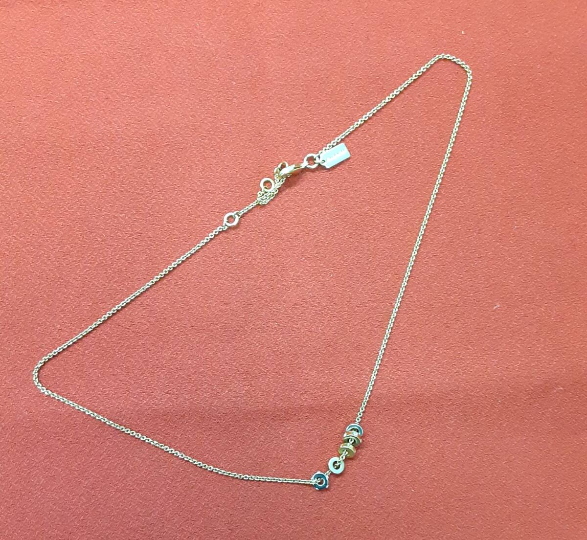 #10926【中古美品】COACH ネックレス拍卖