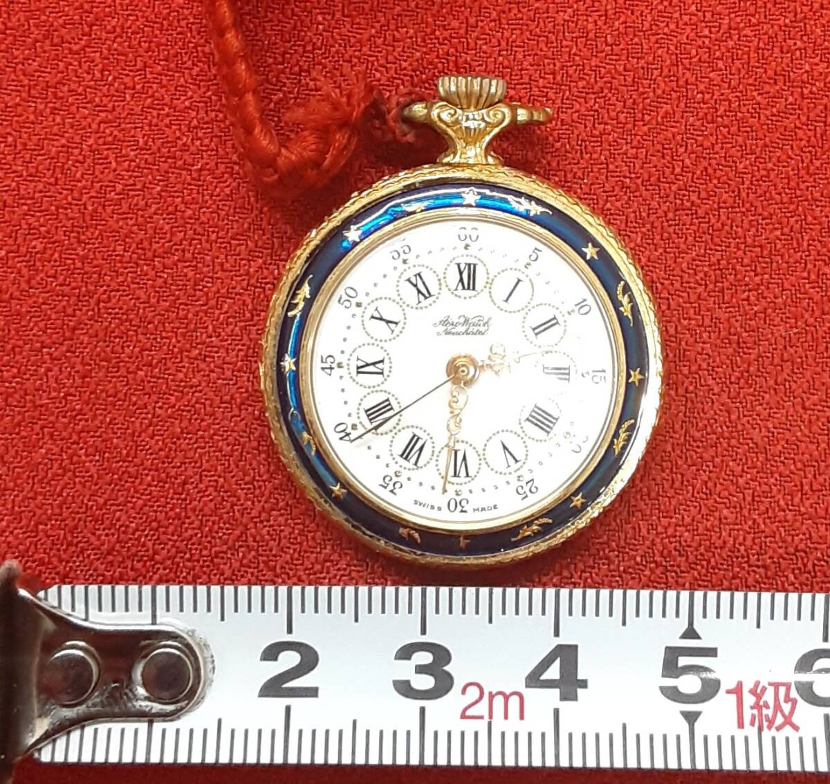 #10874【中古品】アエロ ウオッチ ヌーシャテル 懐中時計 (手巻き)拍卖