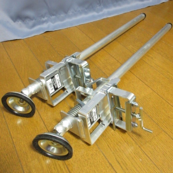 ★引き取り限定★新品■2本 アルミ製 安全ストッパー S-3AL 本宏製作所 伸縮脚 はしご はしごハシゴ 脚立【神奈川】拍卖