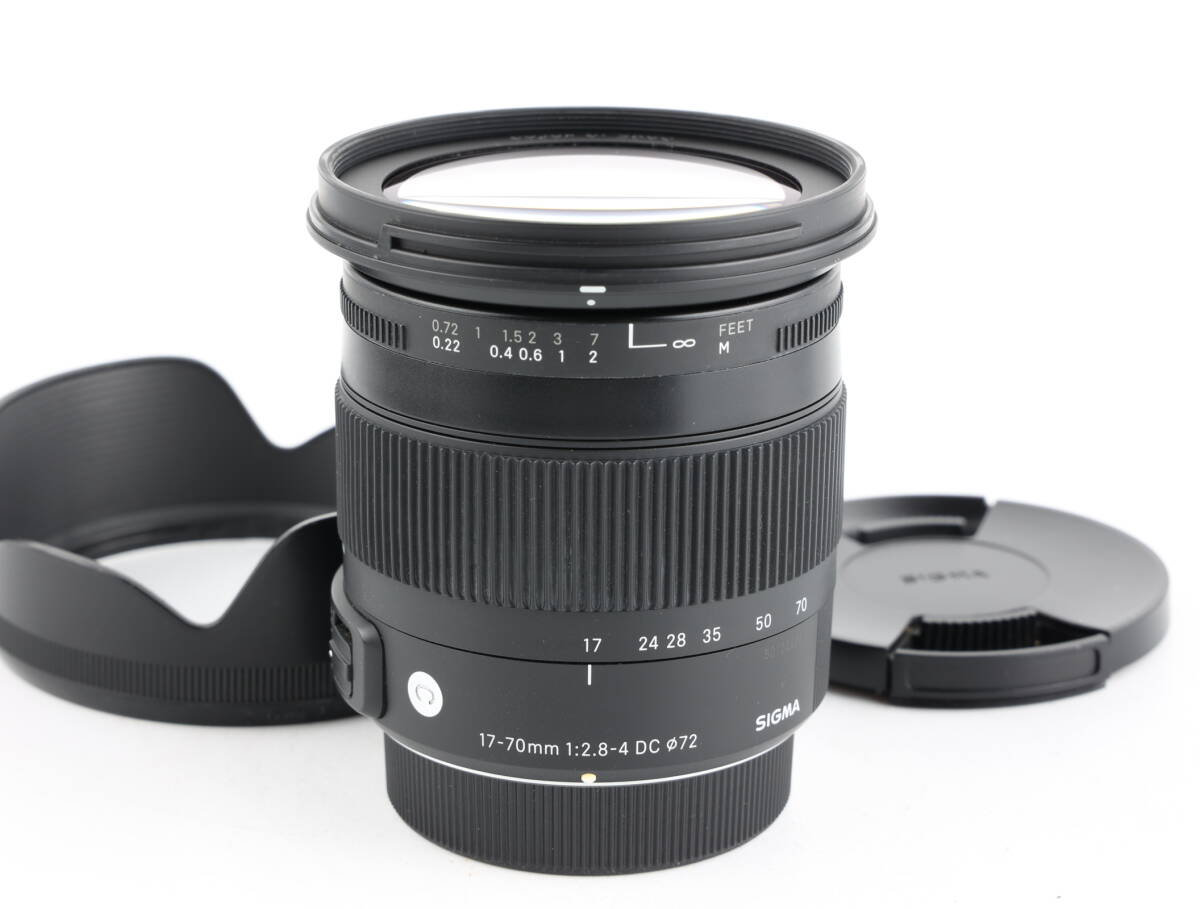 【かめらや】0424 SIGMA 17-70mm F2.8-4 DC MACRO OS HSM Contemporary ペンタックス Kマウント拍卖