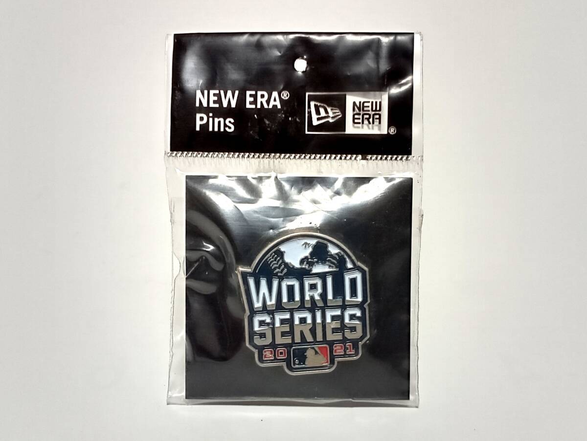 MLB ワールドシリーズ 2021 New Era ニューエラ ピンバッジ ピンズ WORLD SERIES メジャーリーグ ベースボール拍卖