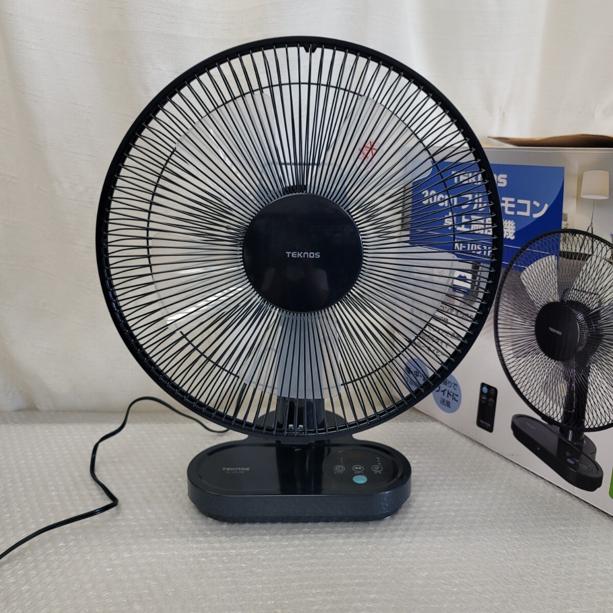 5161 訳有30cm卓上扇風機 首振 タイマー拍卖