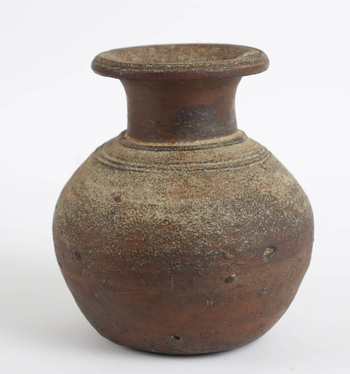 希少 須恵器 自然釉 華瓶 提壷 花瓶 古美術品(壺土器新羅平安)E877拍卖