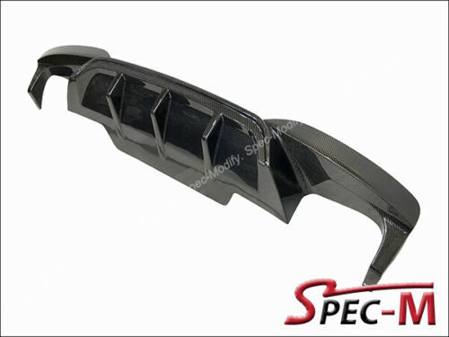 P Style カーボン リア ディフューザースポイラー12-17 BMW F06 F12 F13 M6・Mスポ拍卖