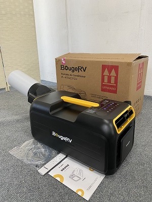 34161I1060)BougeRV ポータブルエアコン スポットクーラー コンパクト PC47002 3500BTU AC100V 除湿 車中泊 キャンプ拍卖