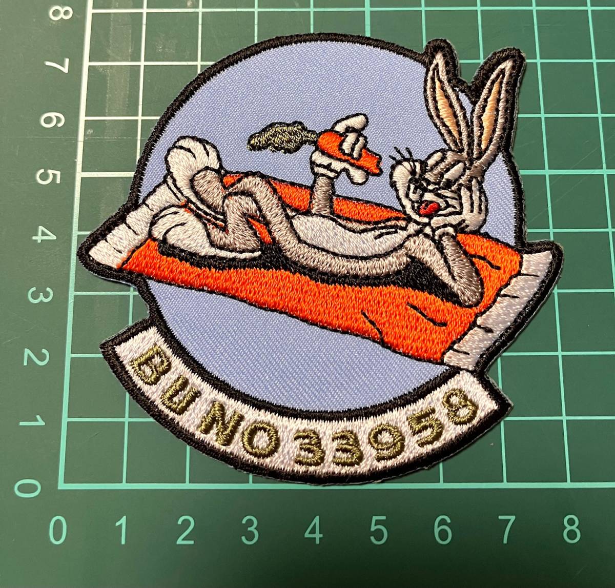 アイロン 接着 刺繍 ワッペン◆バックスバニー BUNO◆ キャラクター アメトイ アメ雑 雑貨 アメキャラ 入園入学 幼稚園拍卖