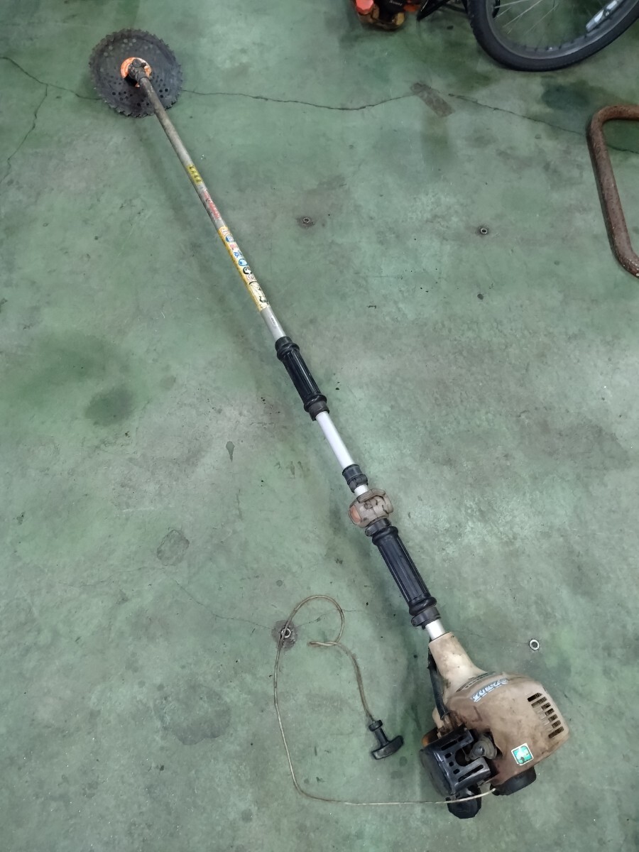 ⑦SHIBAURA シバウラ 草刈機 刈払機 BS23D拍卖